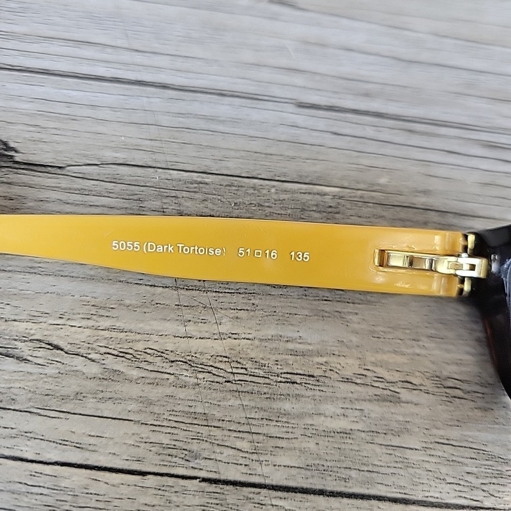 Coach Eyeglasses HC 6002 Cecilia 5055 Dark Tortoise Frames Only 51-16 135‎ - Picture 6 of 14